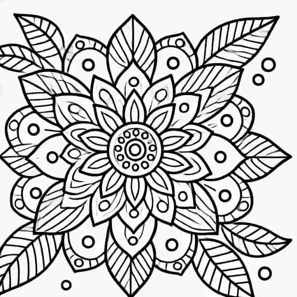 Mandala flower