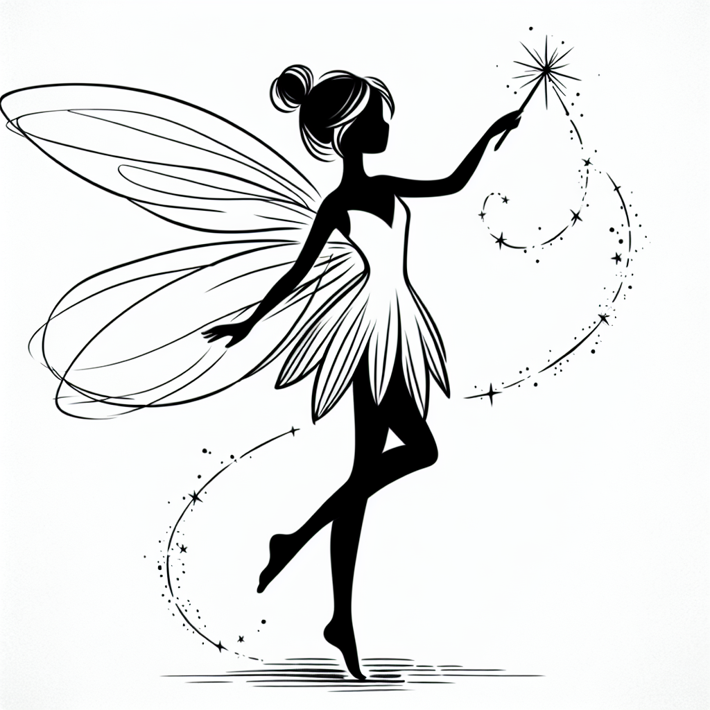 fairy with magical wand