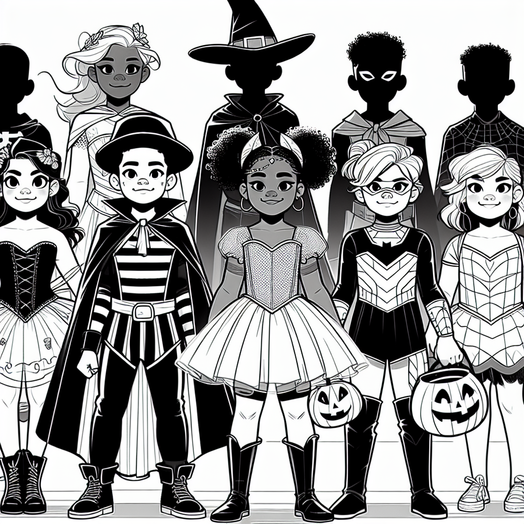 Trick or treating costumes