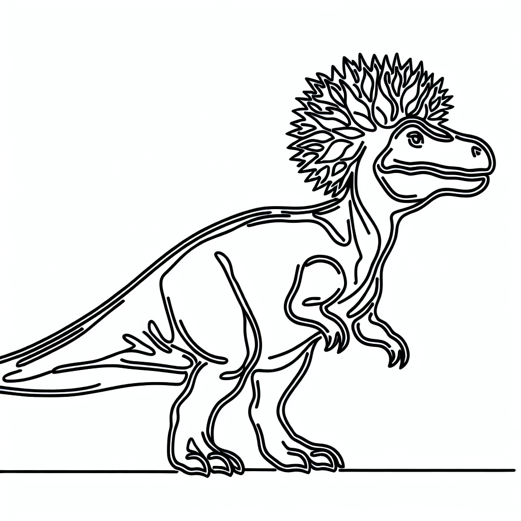 herbivorous dinosaur with frill