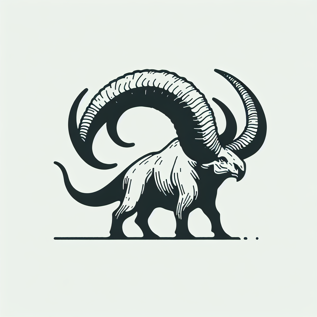 three-horned prehistoric creature