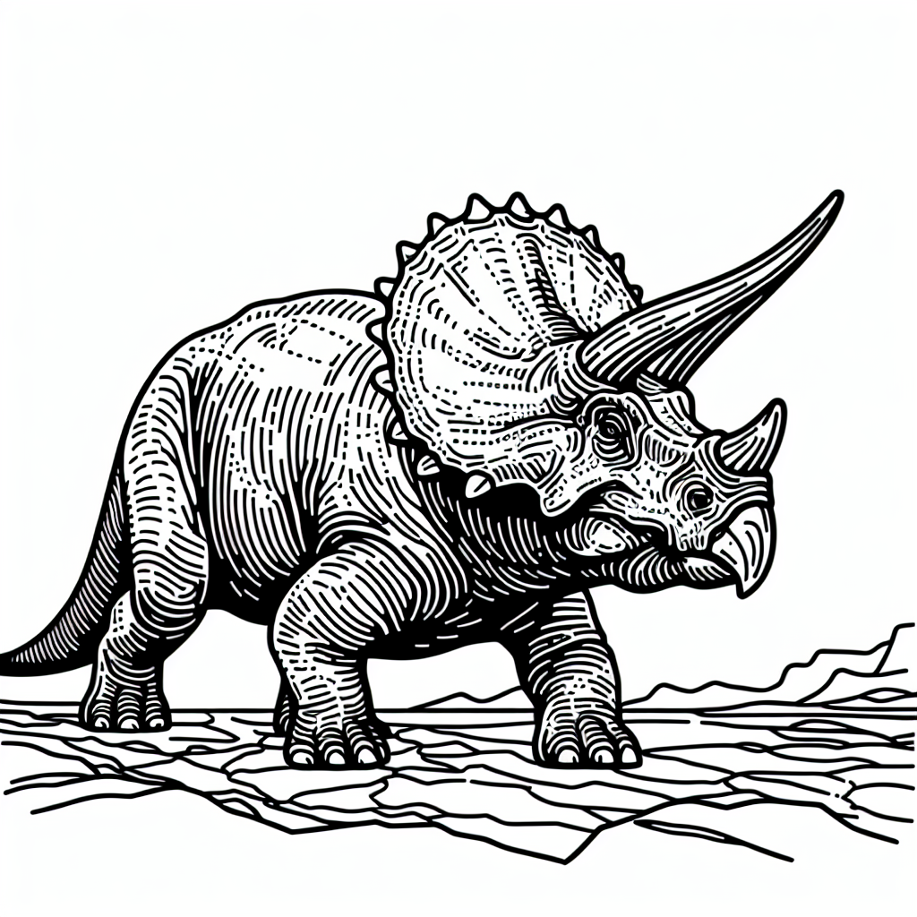 herbivorous triceratops