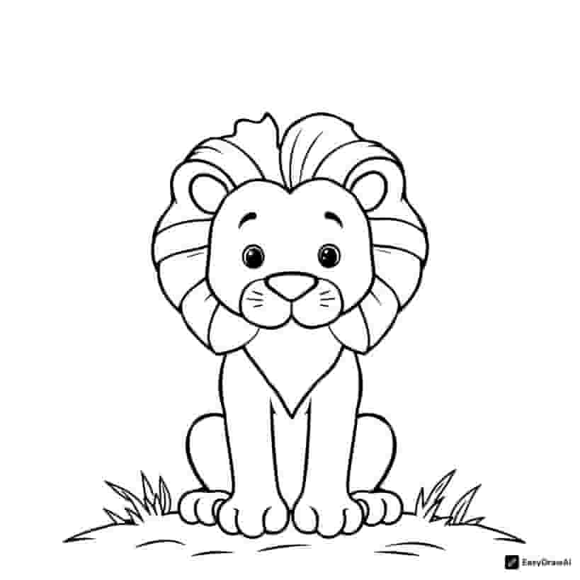 a lion