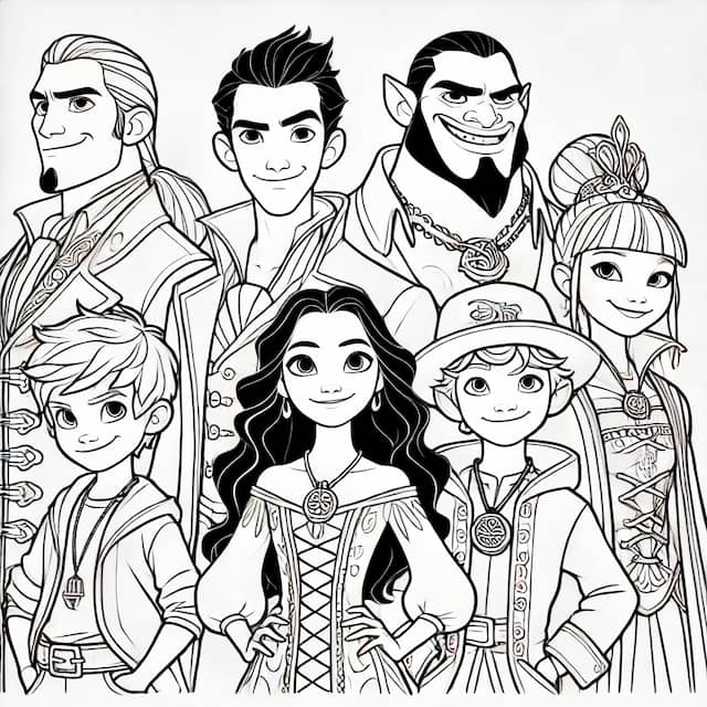 Disney coloring pages