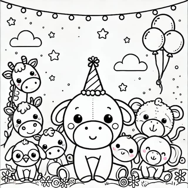 Animals coloring pages