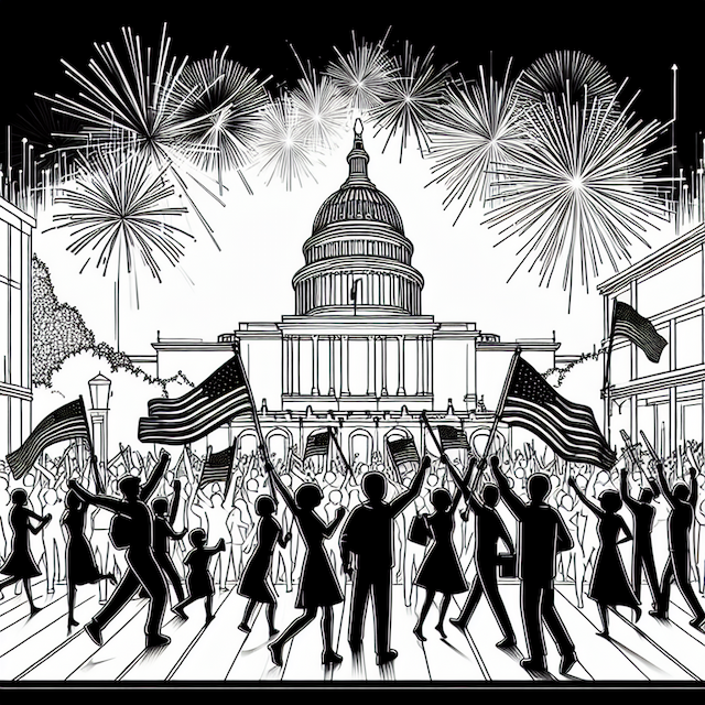 Celebrations coloring pages