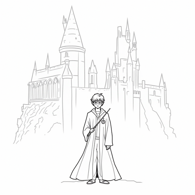 Characters coloring pages