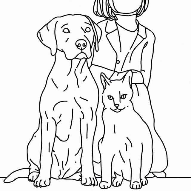 Plants & Animals coloring pages