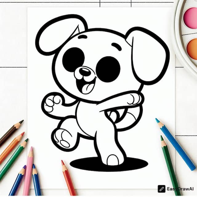 Characters coloring pages