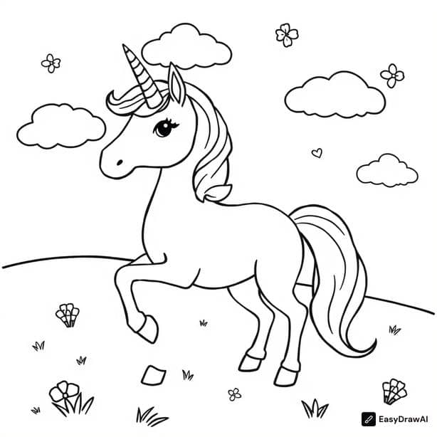 Nature coloring pages