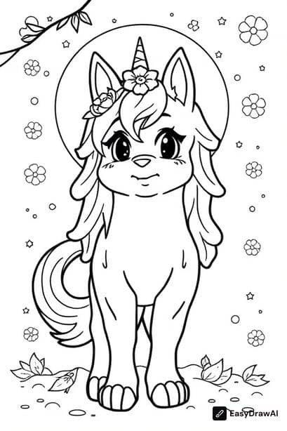 Characters coloring pages