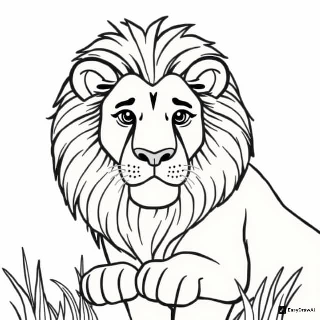 Nature coloring pages