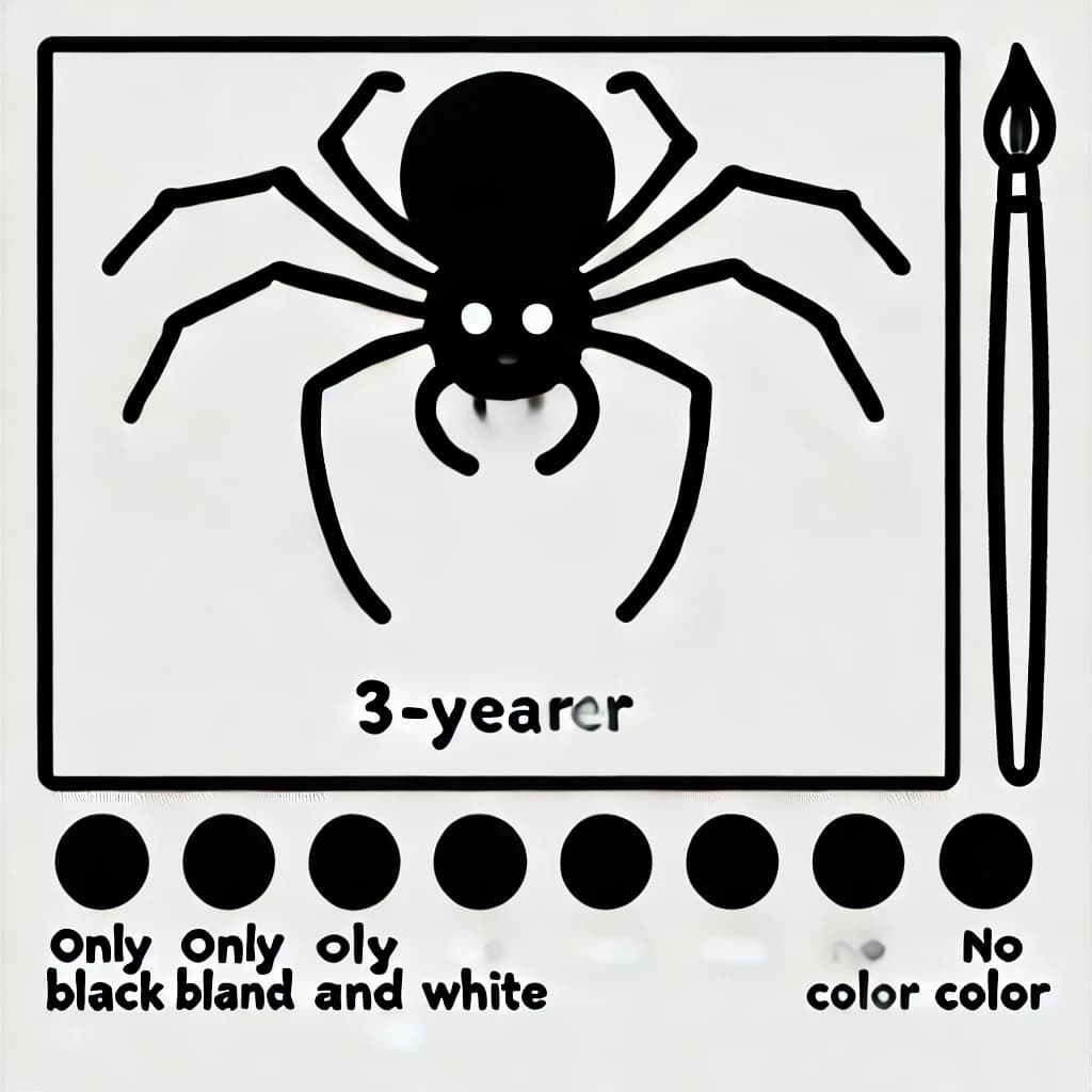 spider coloring pages