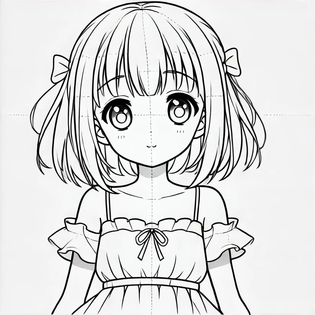 una loli anime
 coloring pages