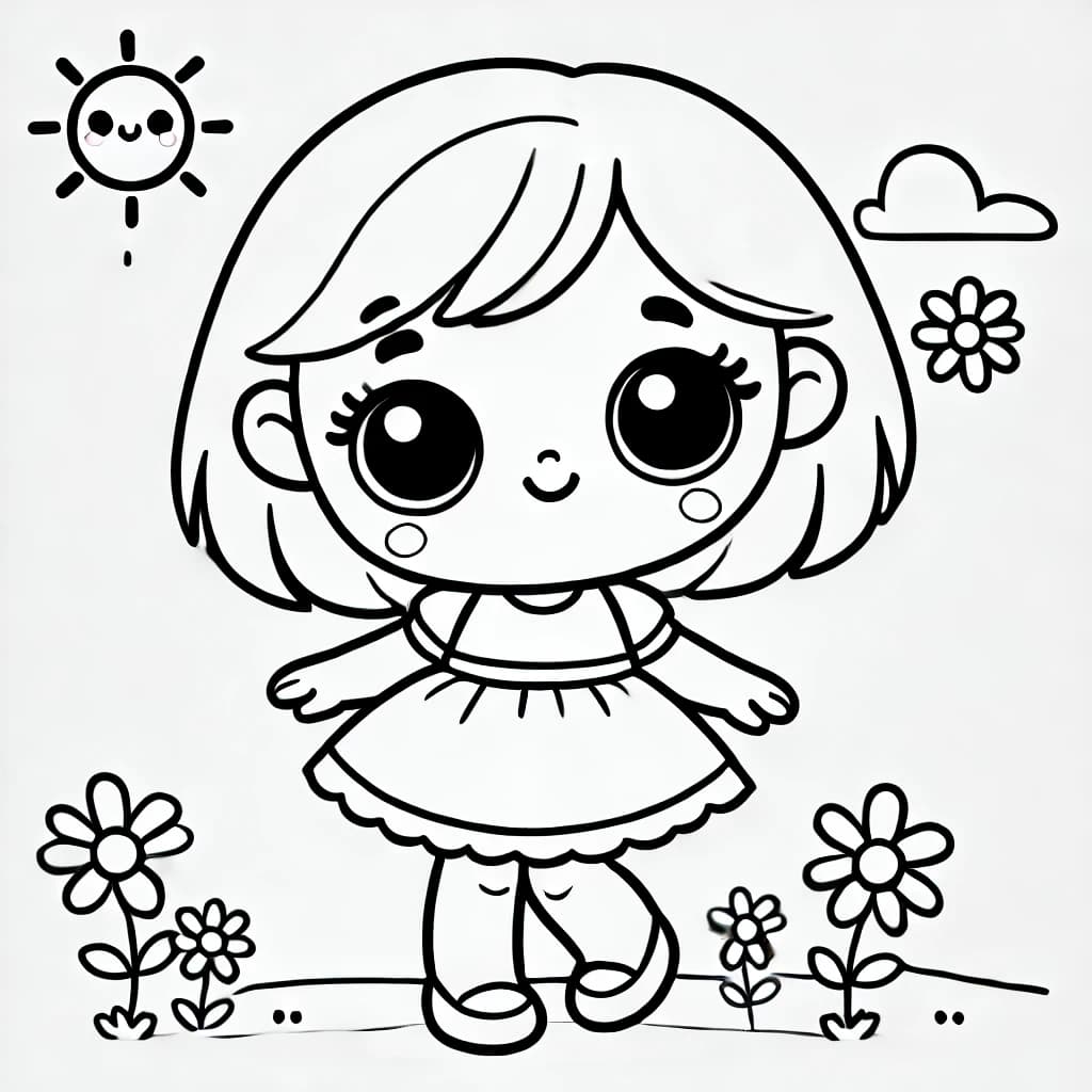 una loli coloring pages