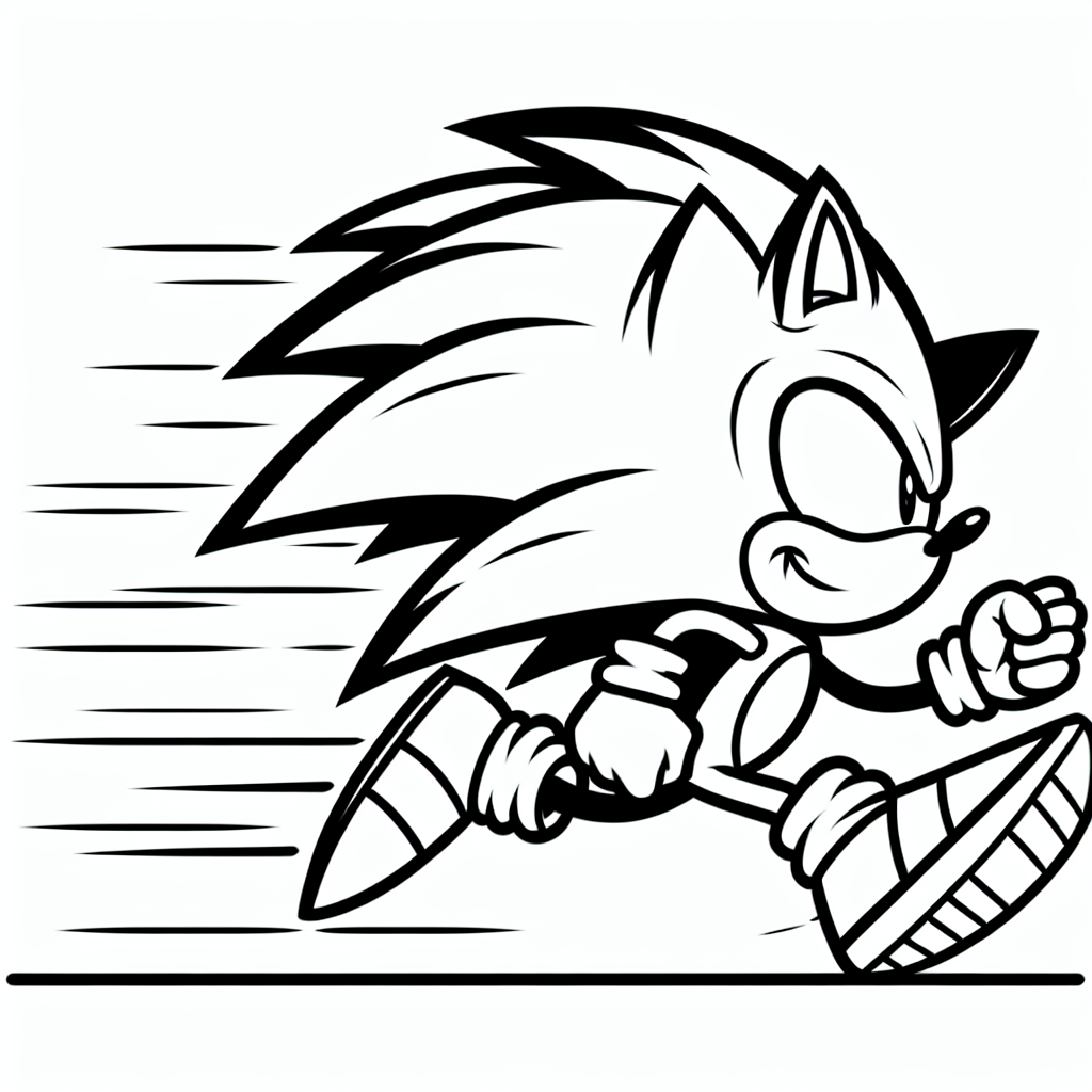 sonic saving the world coloring pages