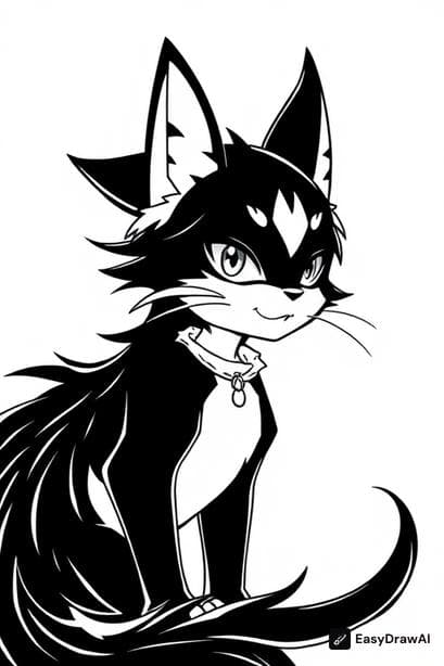 kuromi coloring pages